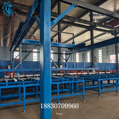 Efficient auto stacker for sandwich panels (PU, EPS, Rock Wool) improves stacking speed & safety.